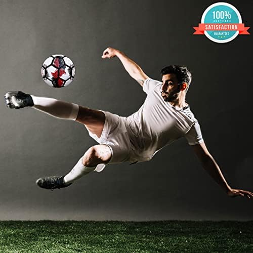 CAPRA SIZE 5 כדור כדורגל בגודל רשמי | כדור התאמה קשור תרמית לאימונים מקצועיים ומשחק | כדור כדורגל